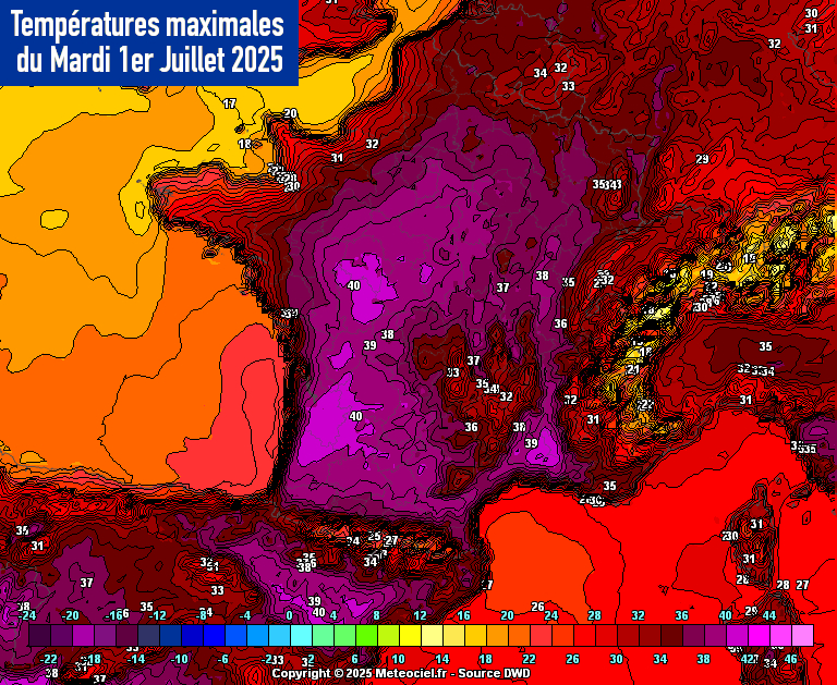 canicule 1er juillet 2025