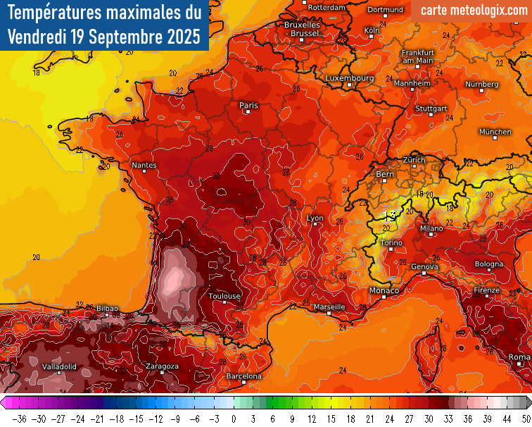 chaleur 19 septembre