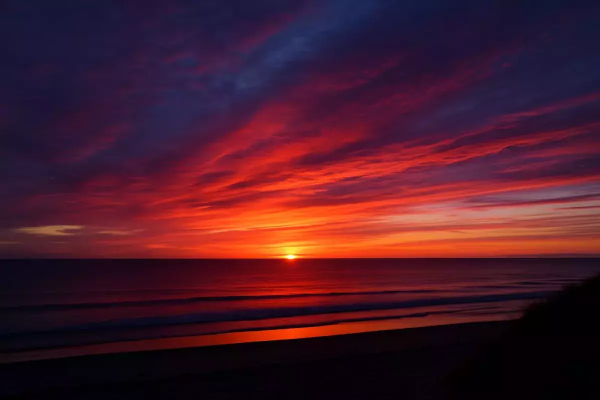 coucher de soleil