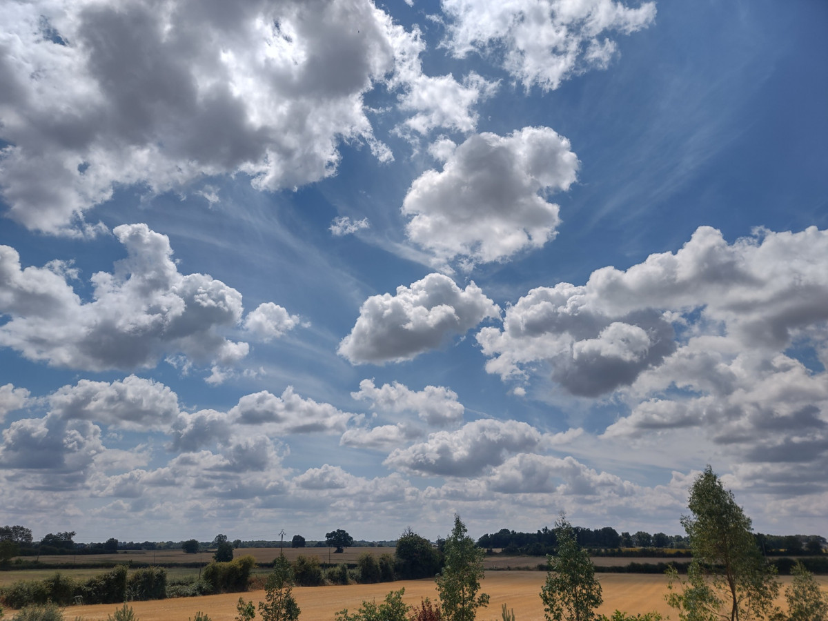 Ciel avec nuages