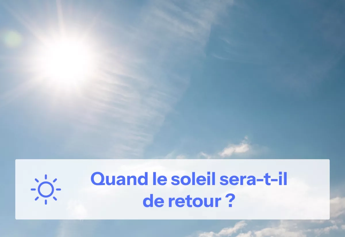 Soleil et ciel bleu