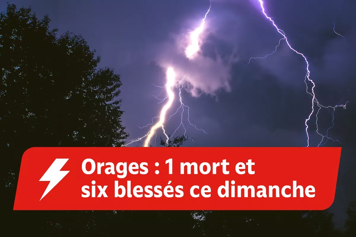 Eclairs et orage