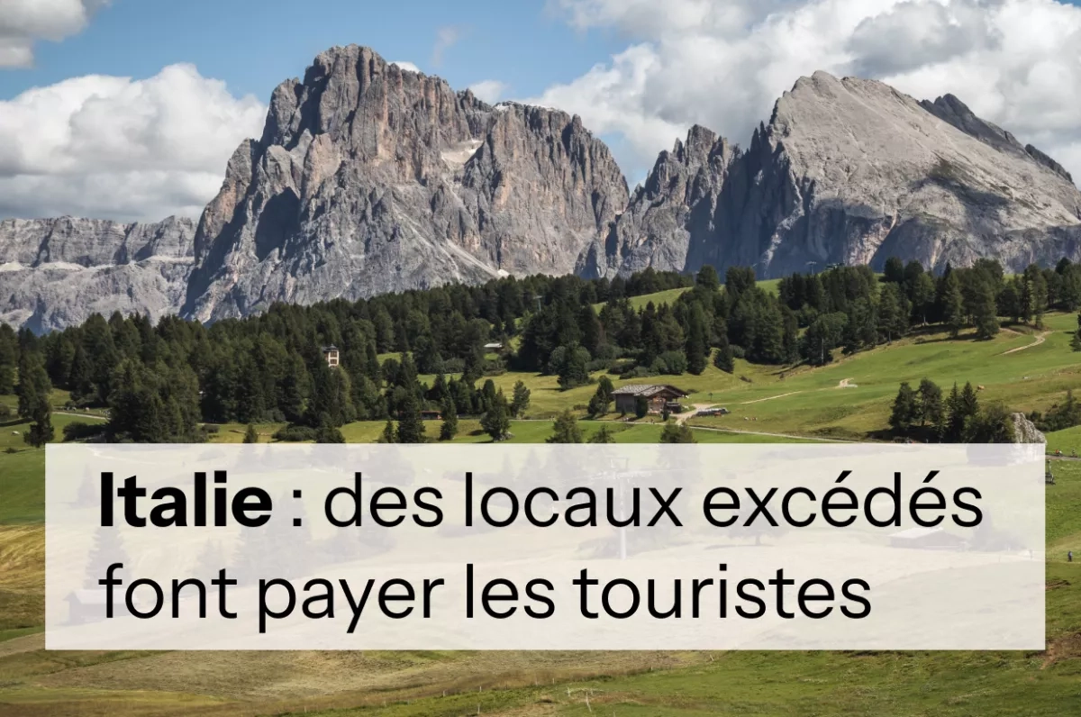 Les dolomites en Italie