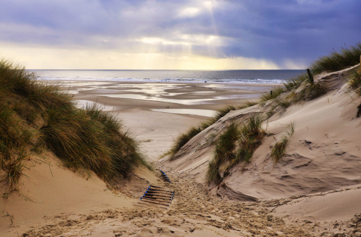 Plage du nord de la France