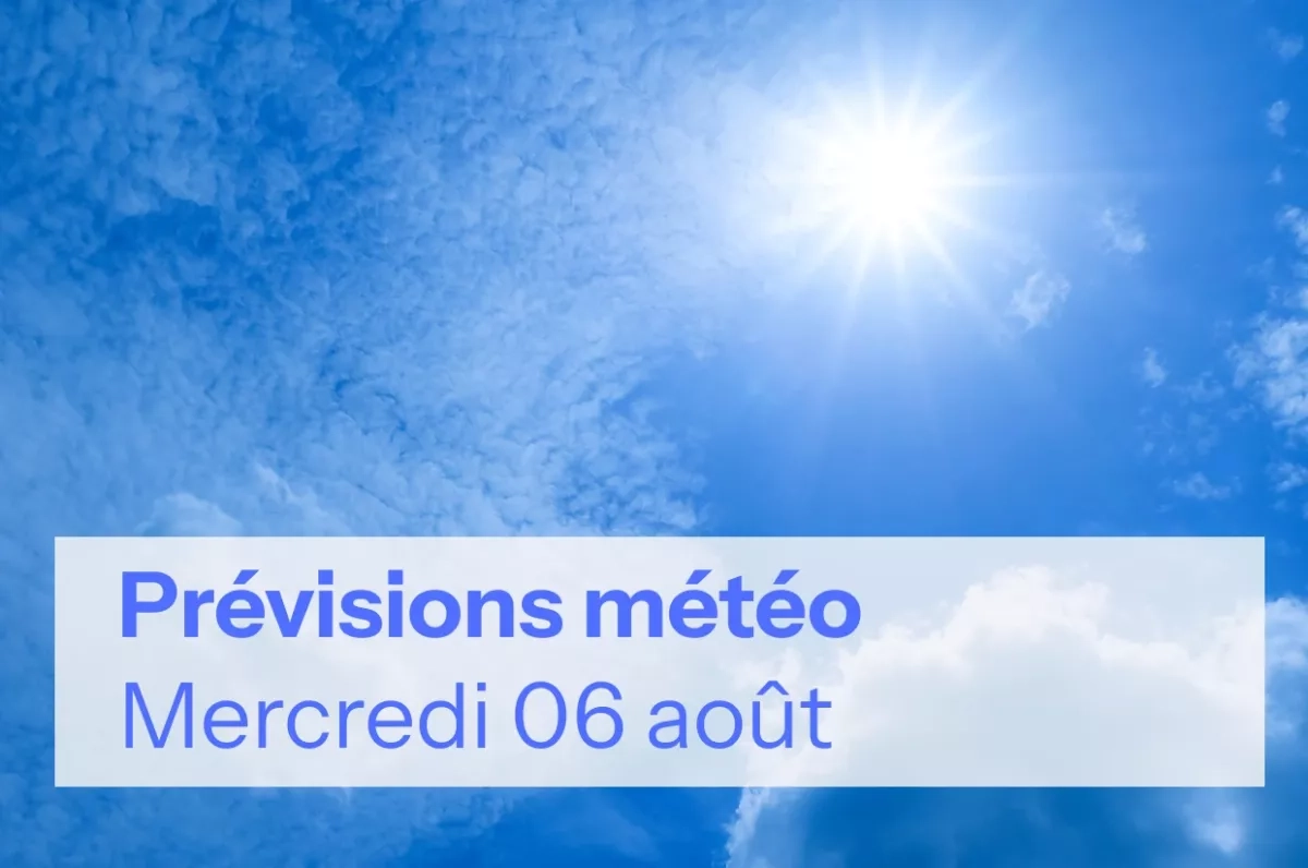 Ciel bleu avec soleil