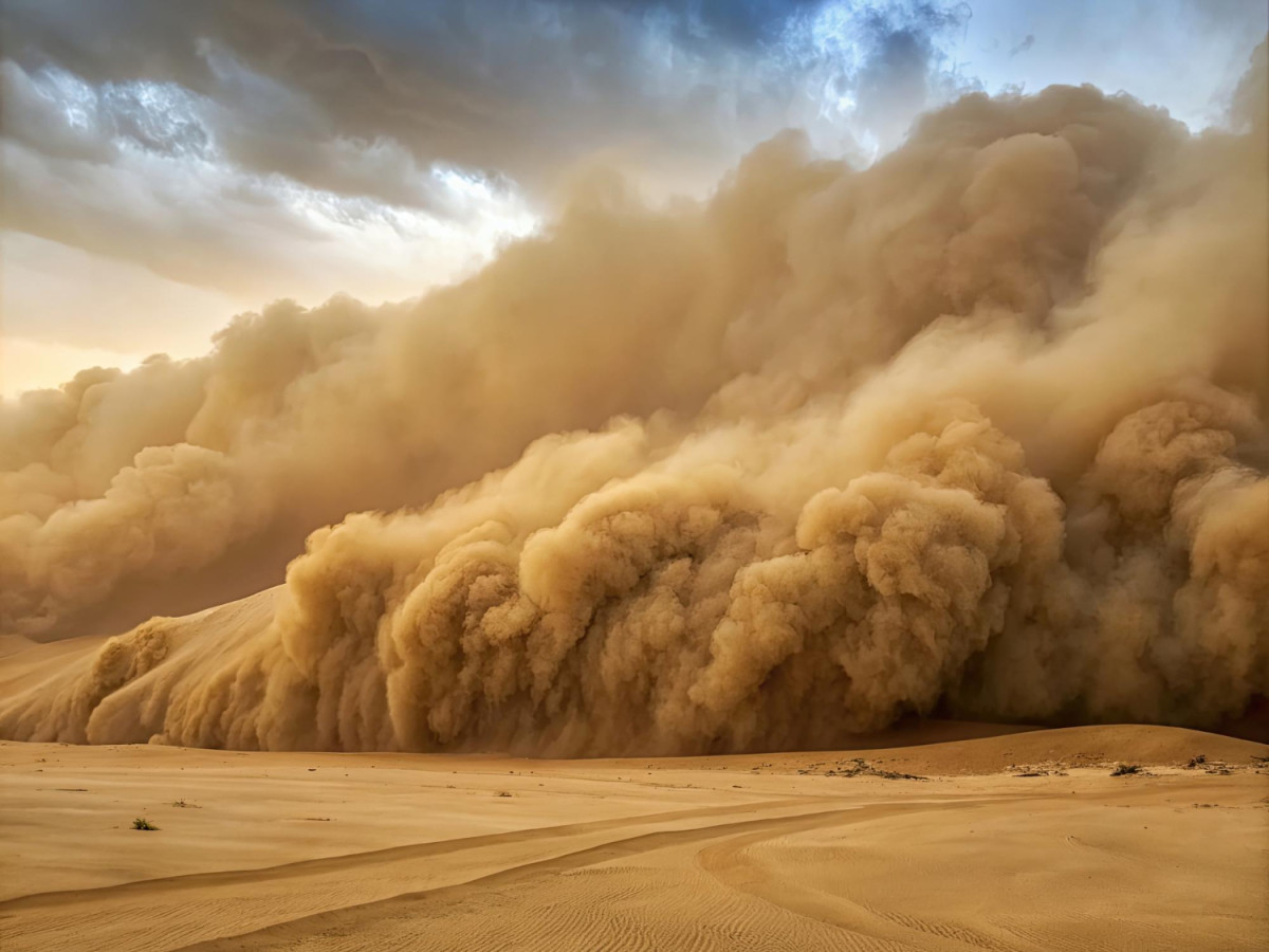 Tempête de sable