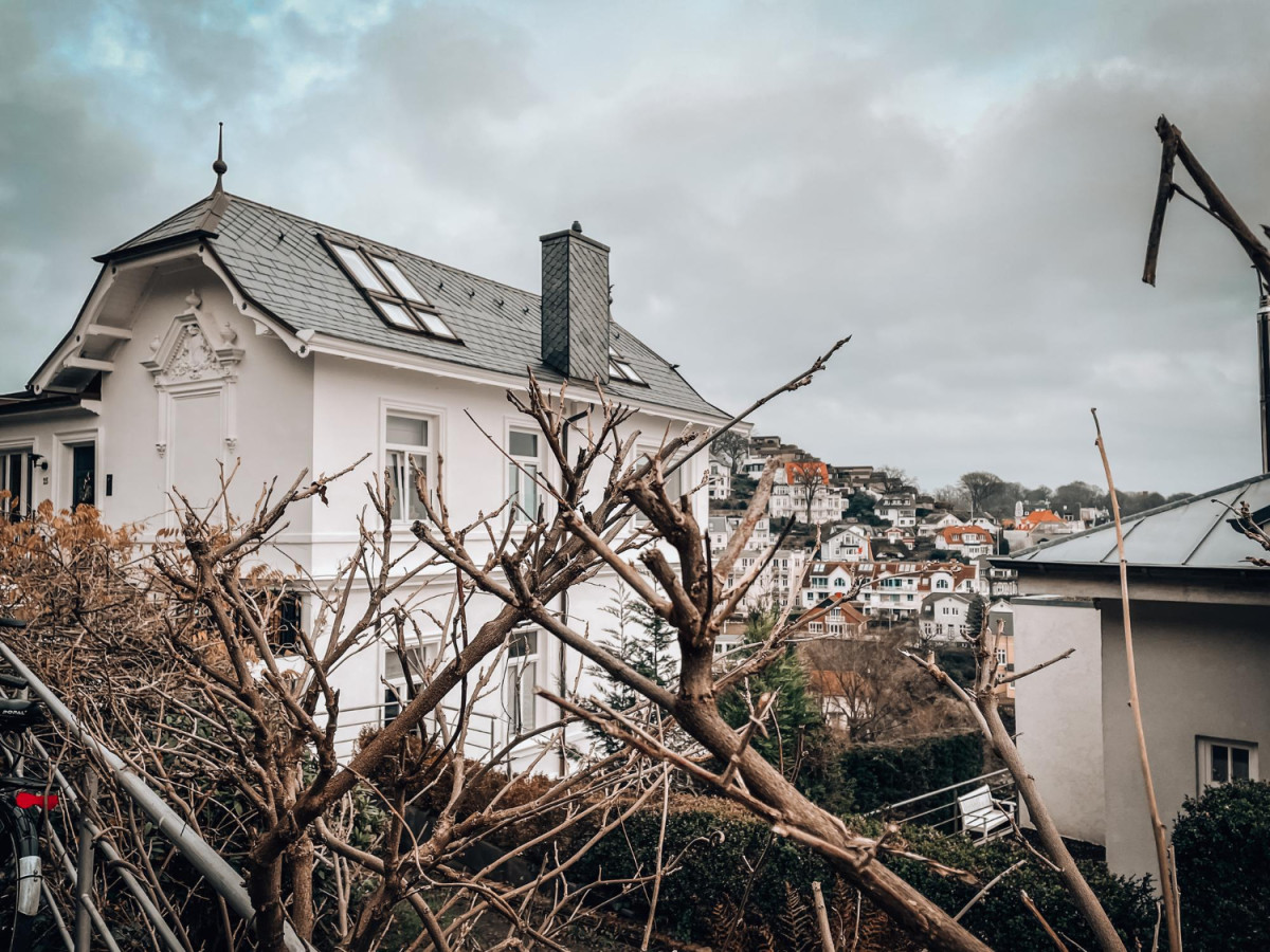 Maison endommagée