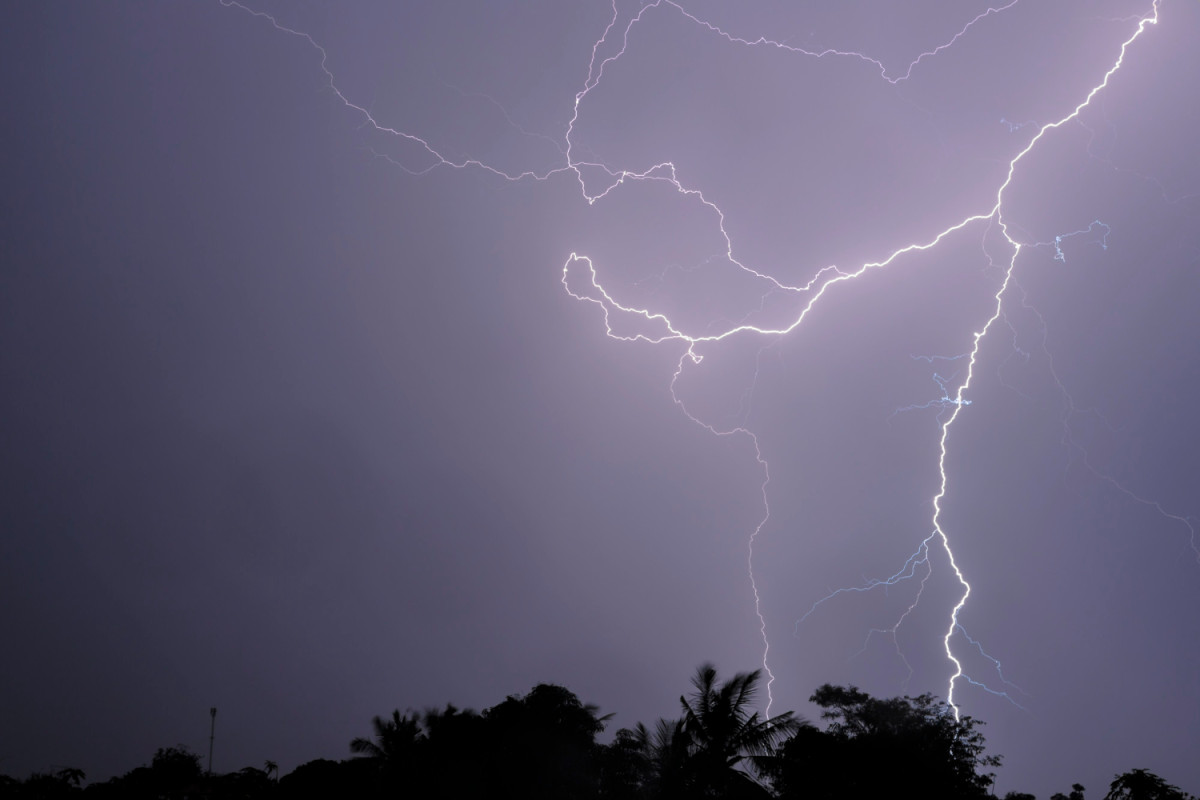 Eclairs et orage