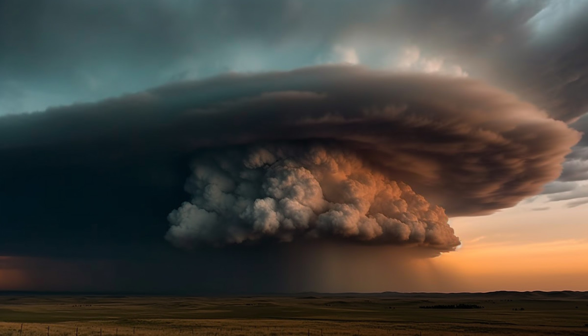 Orage supercellulaire