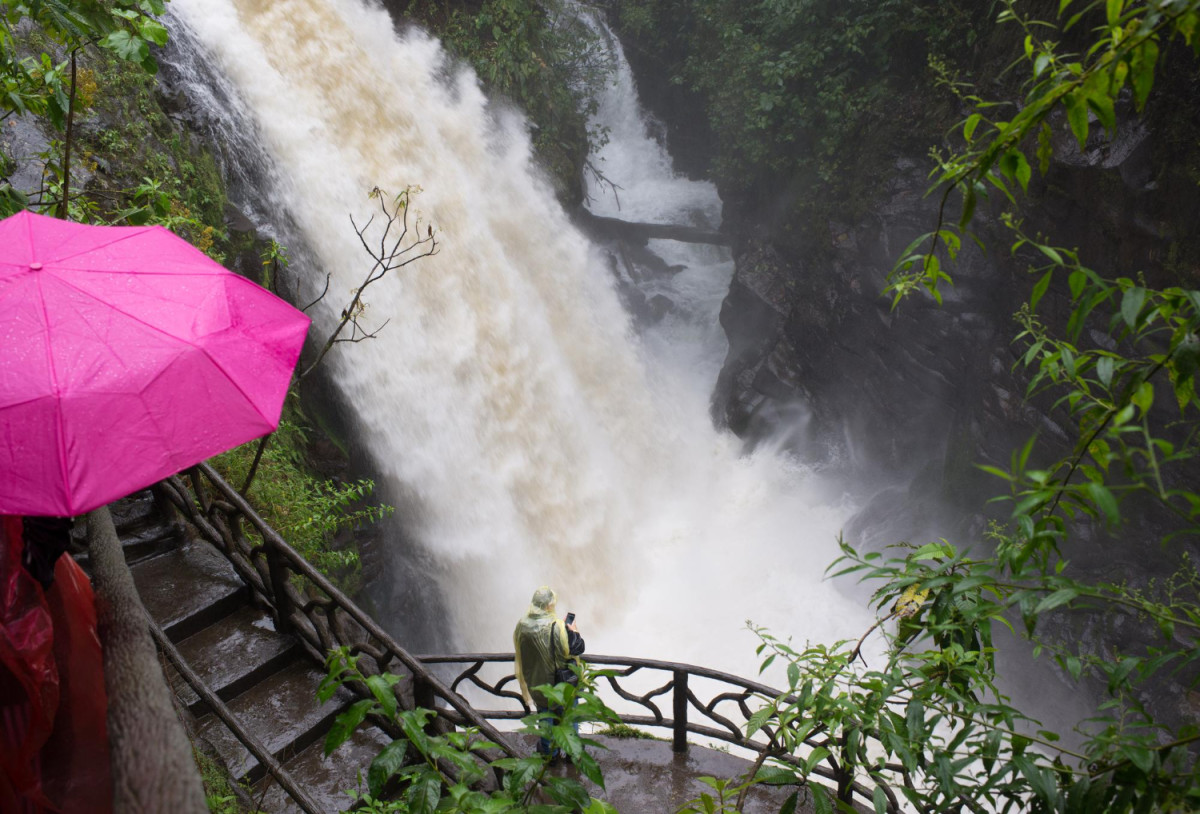 Cascade à Bali