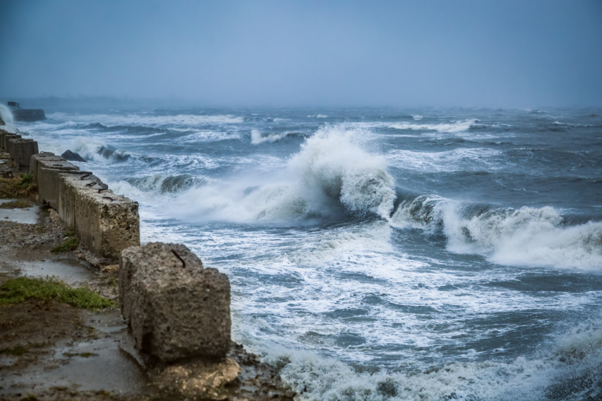 Mer très agitée