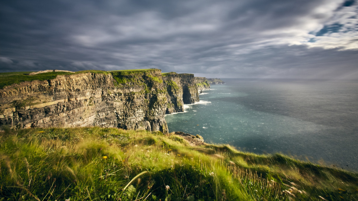 Falaises en Irlande