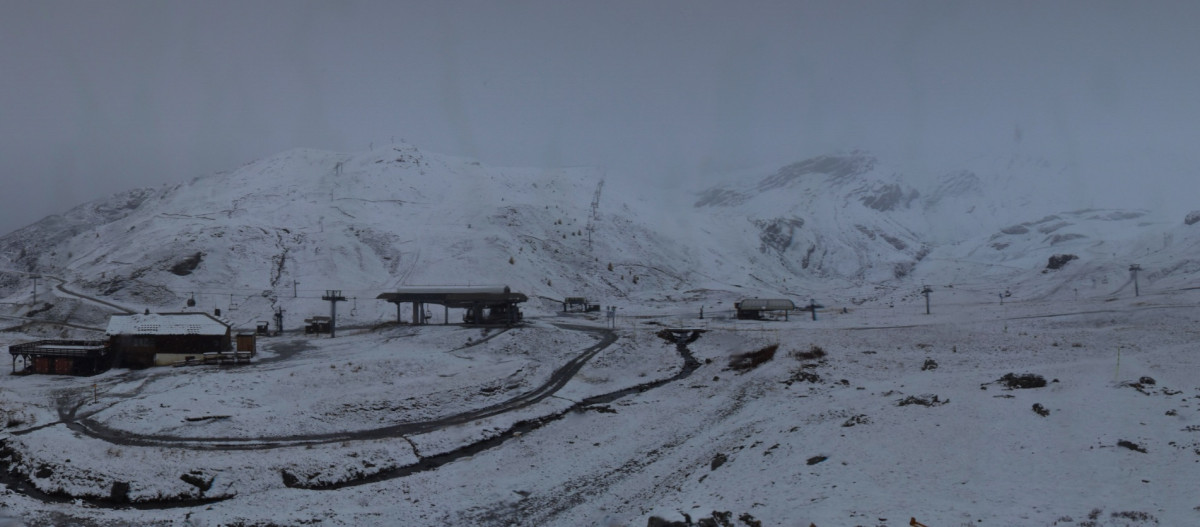 Alpes sous la neige
