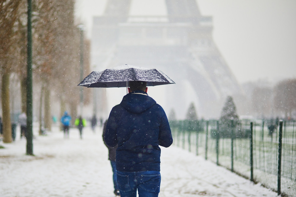 Paris sous la neige
