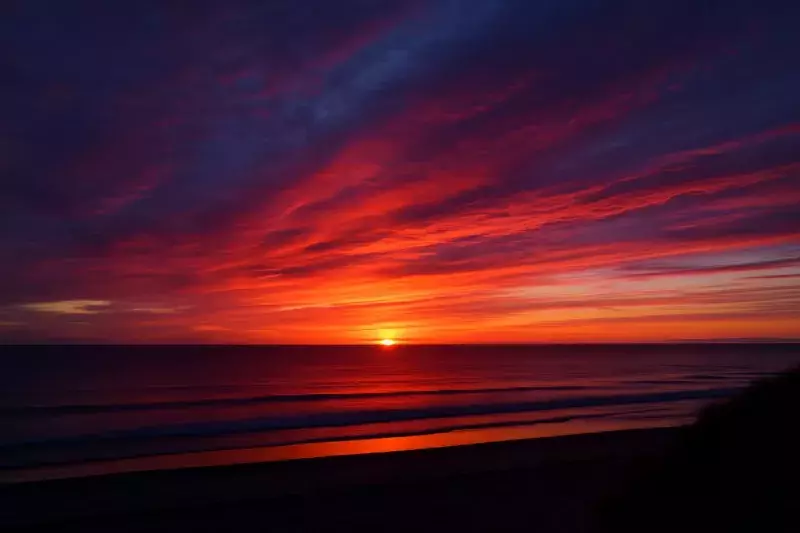 coucher de soleil