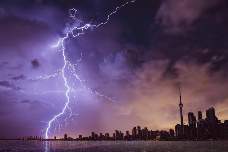 orage éclair tempête