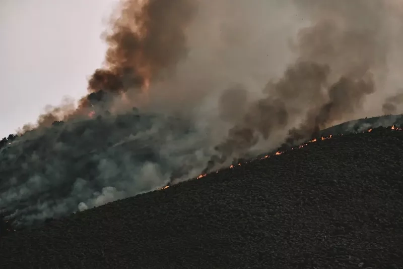 incendie fumée