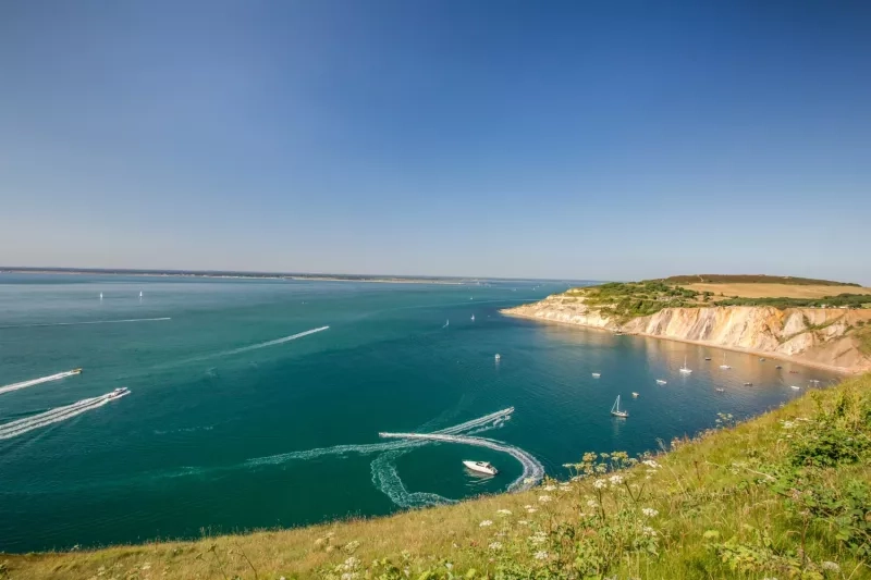 Paysage avec mer et falaises456