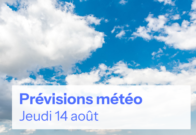 Météo 14 août