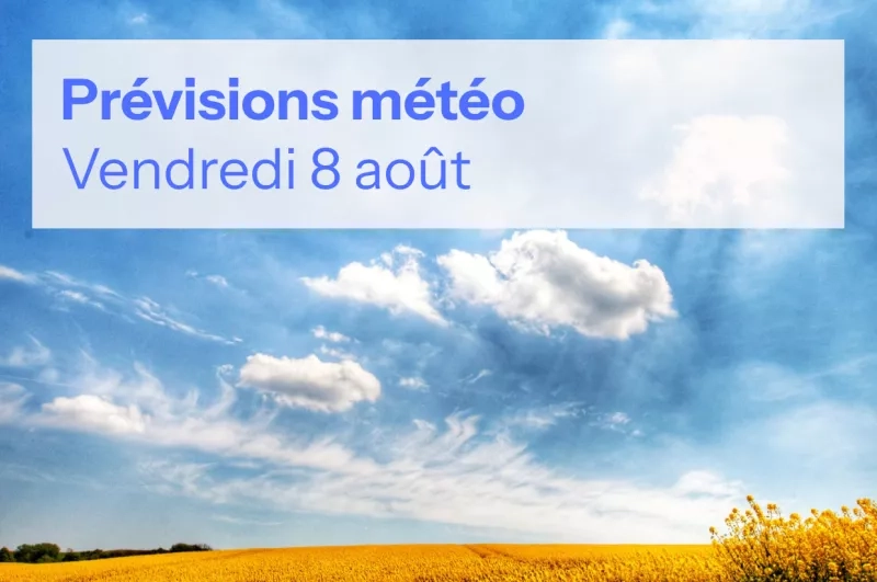 Ciel bleu dans une campagne430