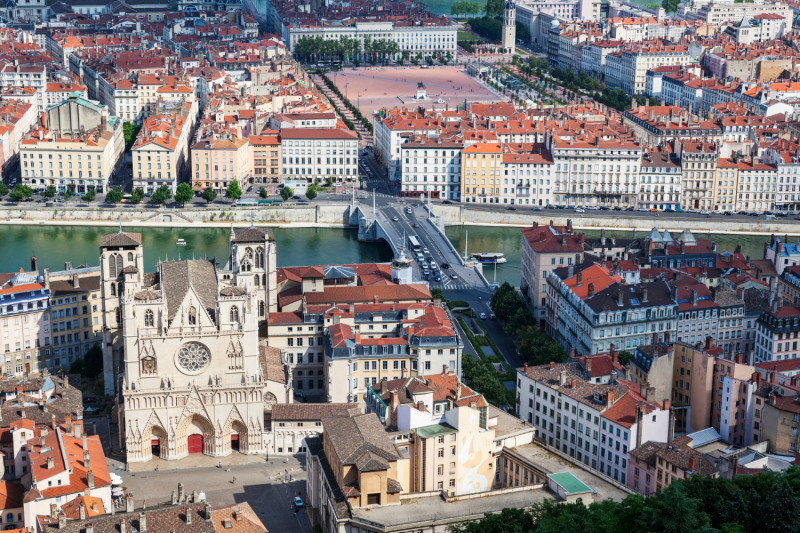 Lyon vue du ciel1151