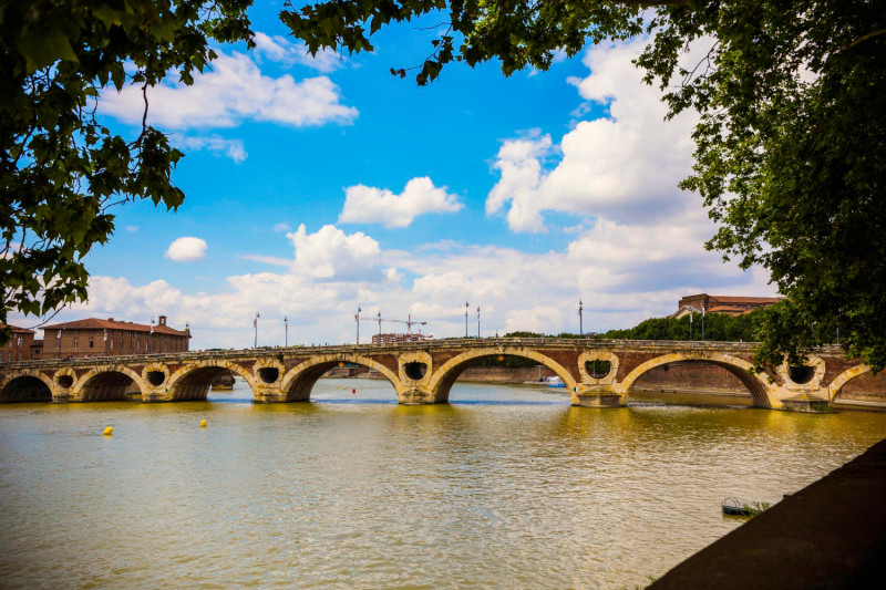Le pont neuf à Toulouse1154