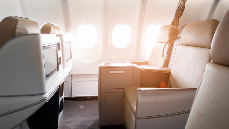 Avion classe affaires