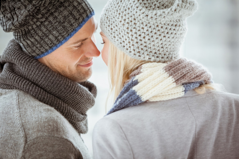 Couple en hiver