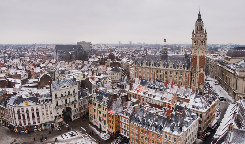 Lille en hiver