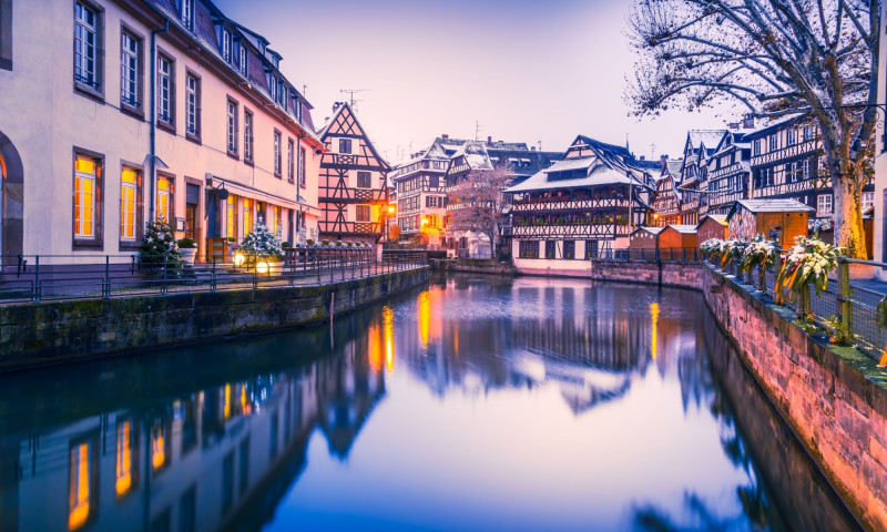 Strasbourg en hiver