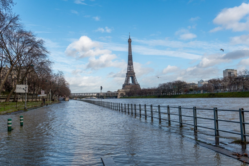 Inondation de la Seine à Paris