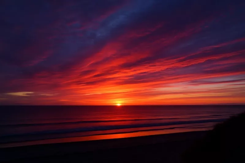 coucher de soleil