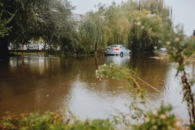 Inondations en ville