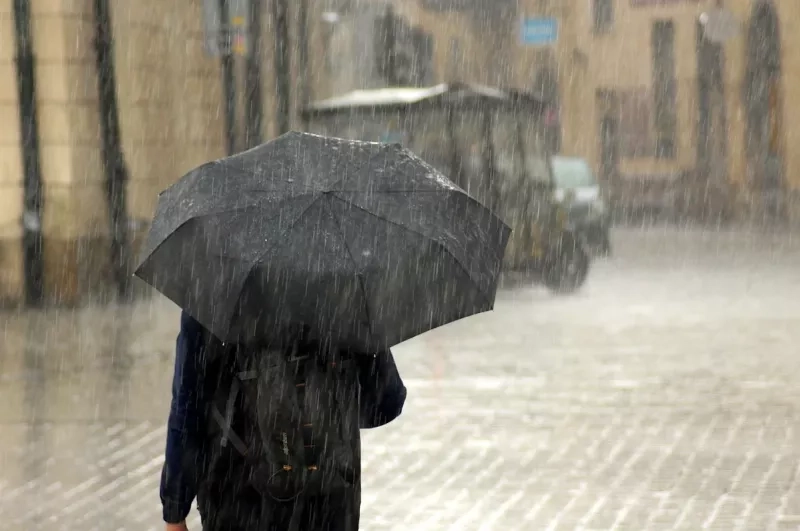 pluie parapluie