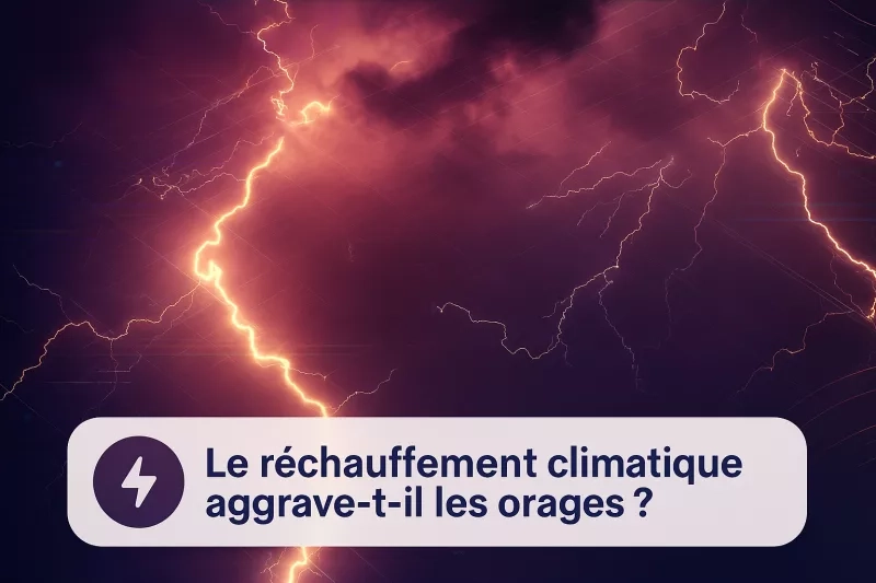 Eclairs et orage