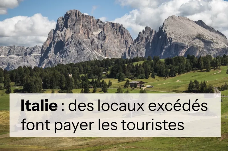 Les dolomites en Italie