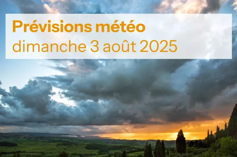 Météo 3 août