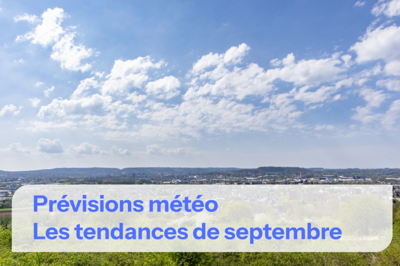 Ciel bleu avec quelques nuages
