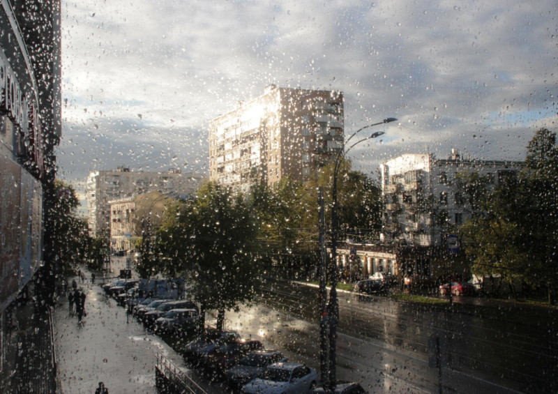 Pluie à Strasbourg