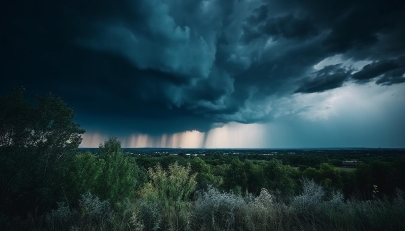 Fortes pluies dans la campagne