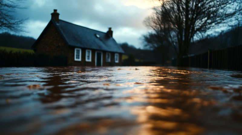Inondation dans une maison