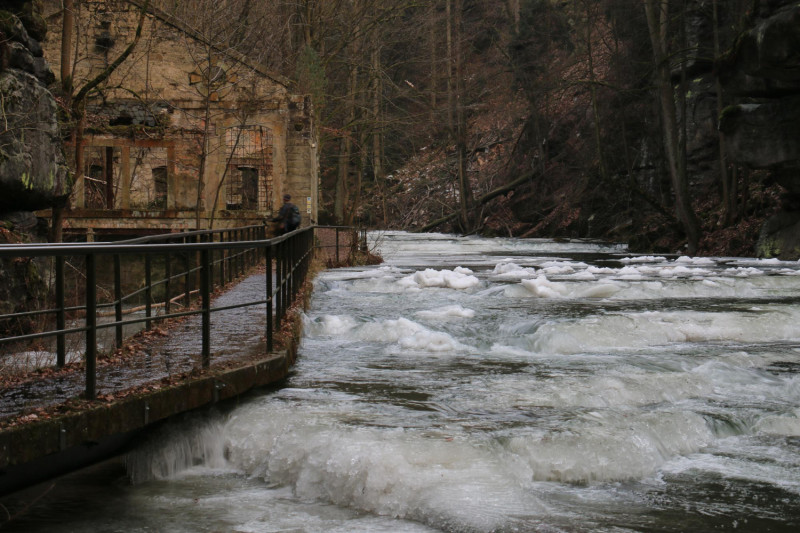 Rivière en crue