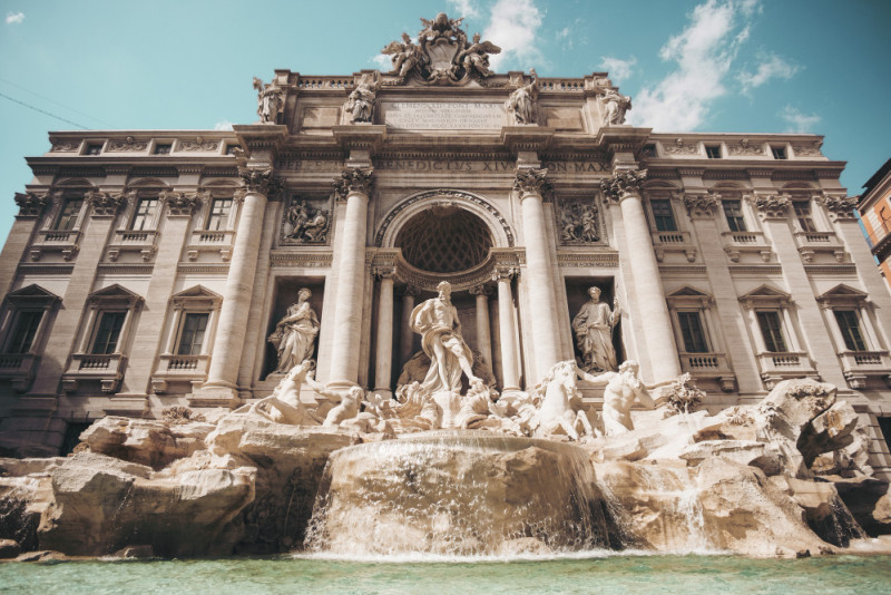 Fontaine de Trevi à Rome