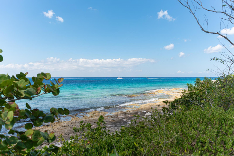 Paysage mer et plage de Guadeloupe