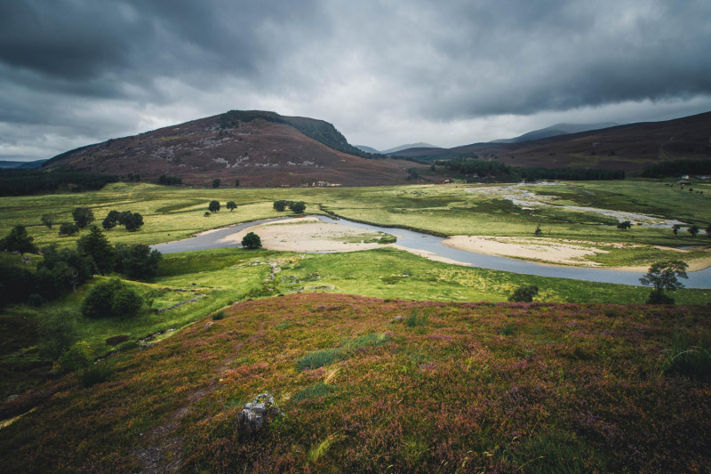 Plaine en Ecosse