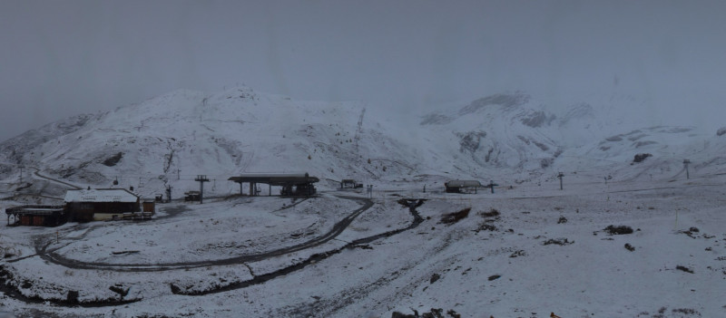 Alpes sous la neige