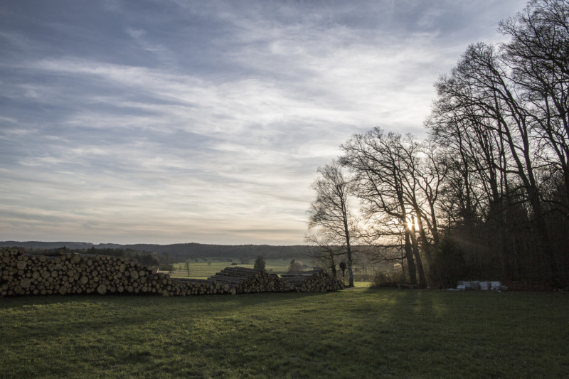 Campagne en hiver
