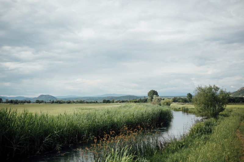 Campagne nuageuse