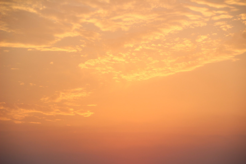 Ciel ocre