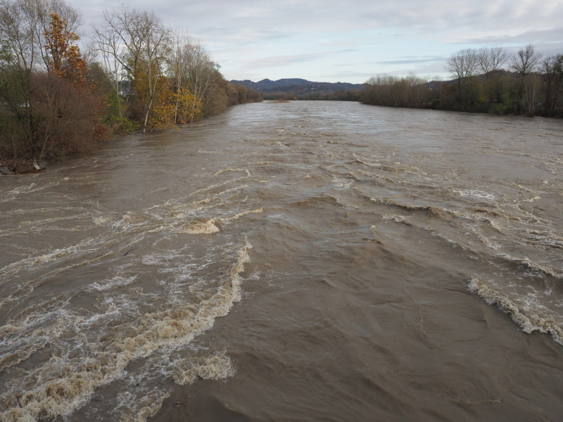 Fleuve en crue